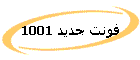 فونت جديد 1001
